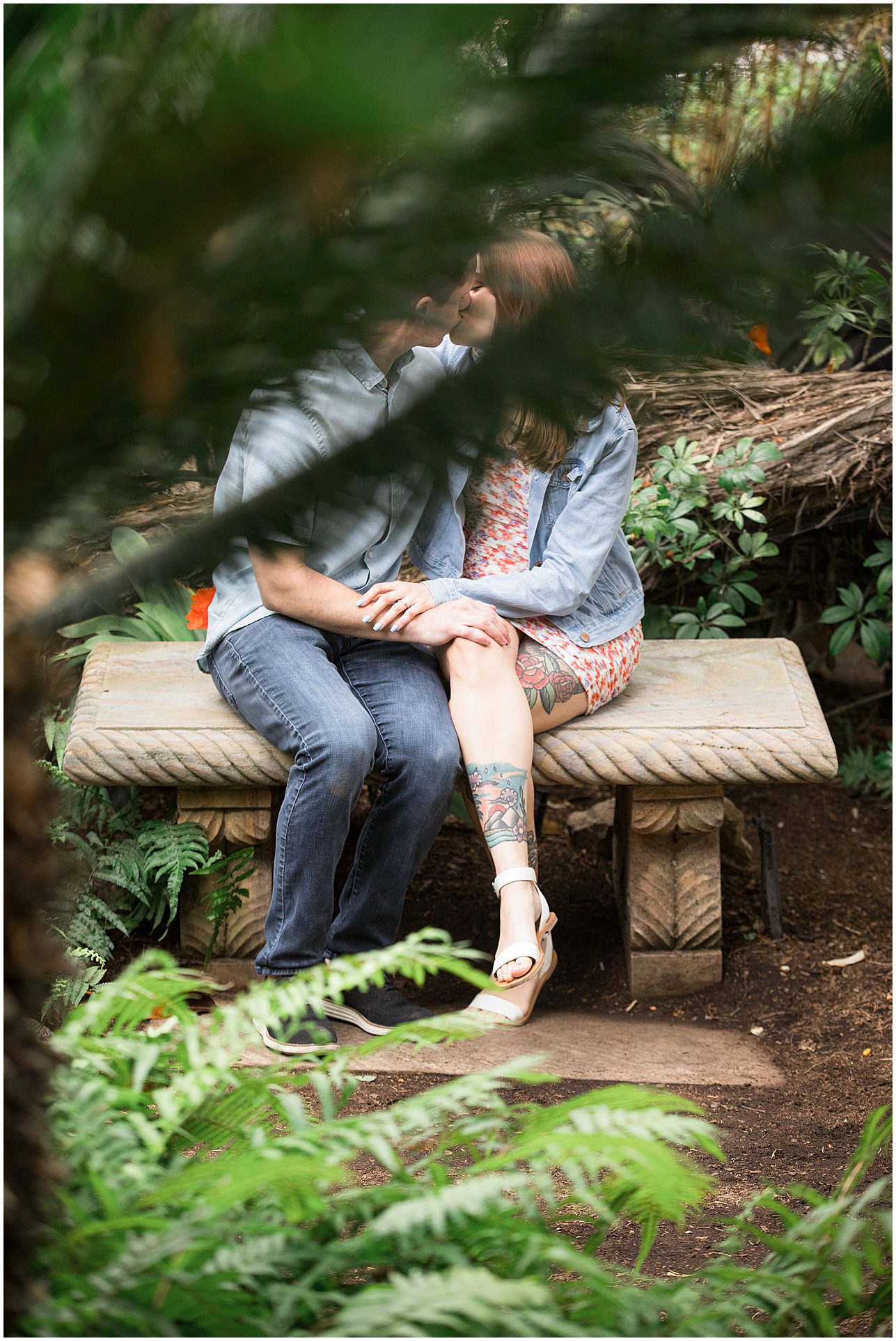 Surprise Proposal, Engagement Photos, Encinitas Meditation Gardens, Self-Realization Fellowship Meditation Gardens