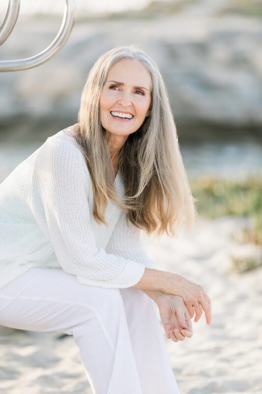 Professional portrait of Cindy for her coaching business