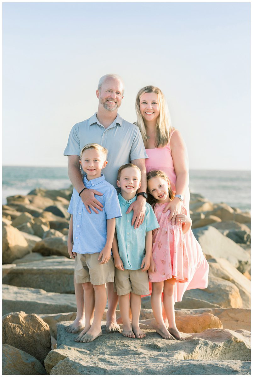 Family photos in Oceanside California