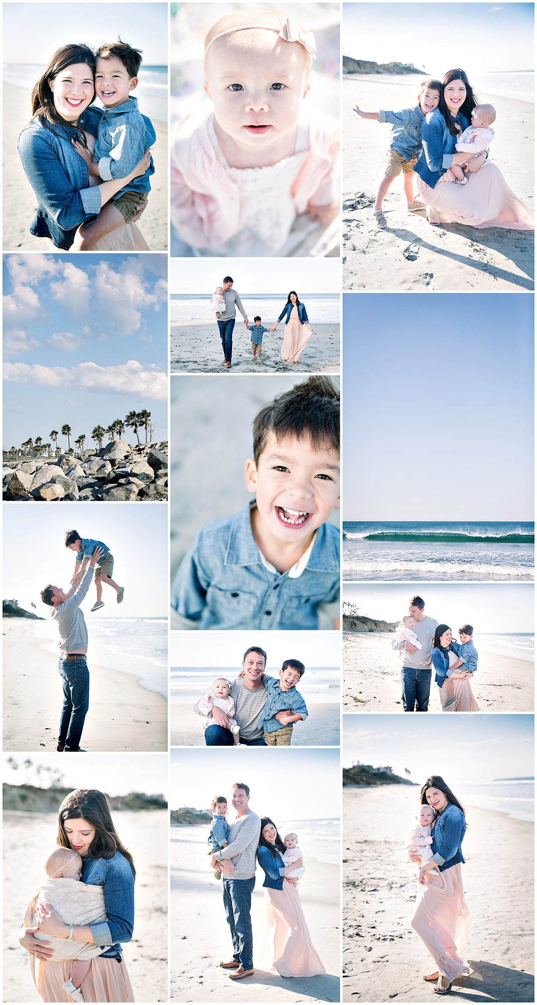 Carlsbad Beach Family Photos
