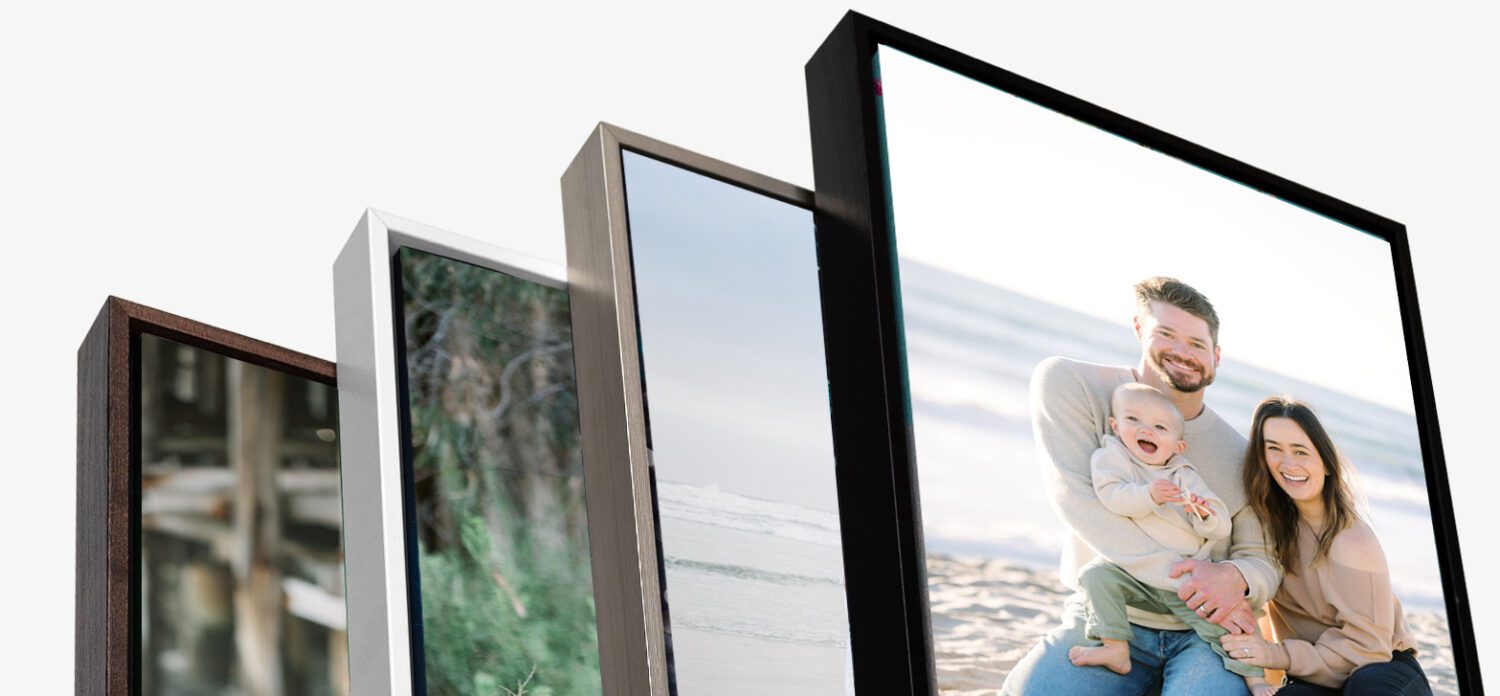 canvas float frames