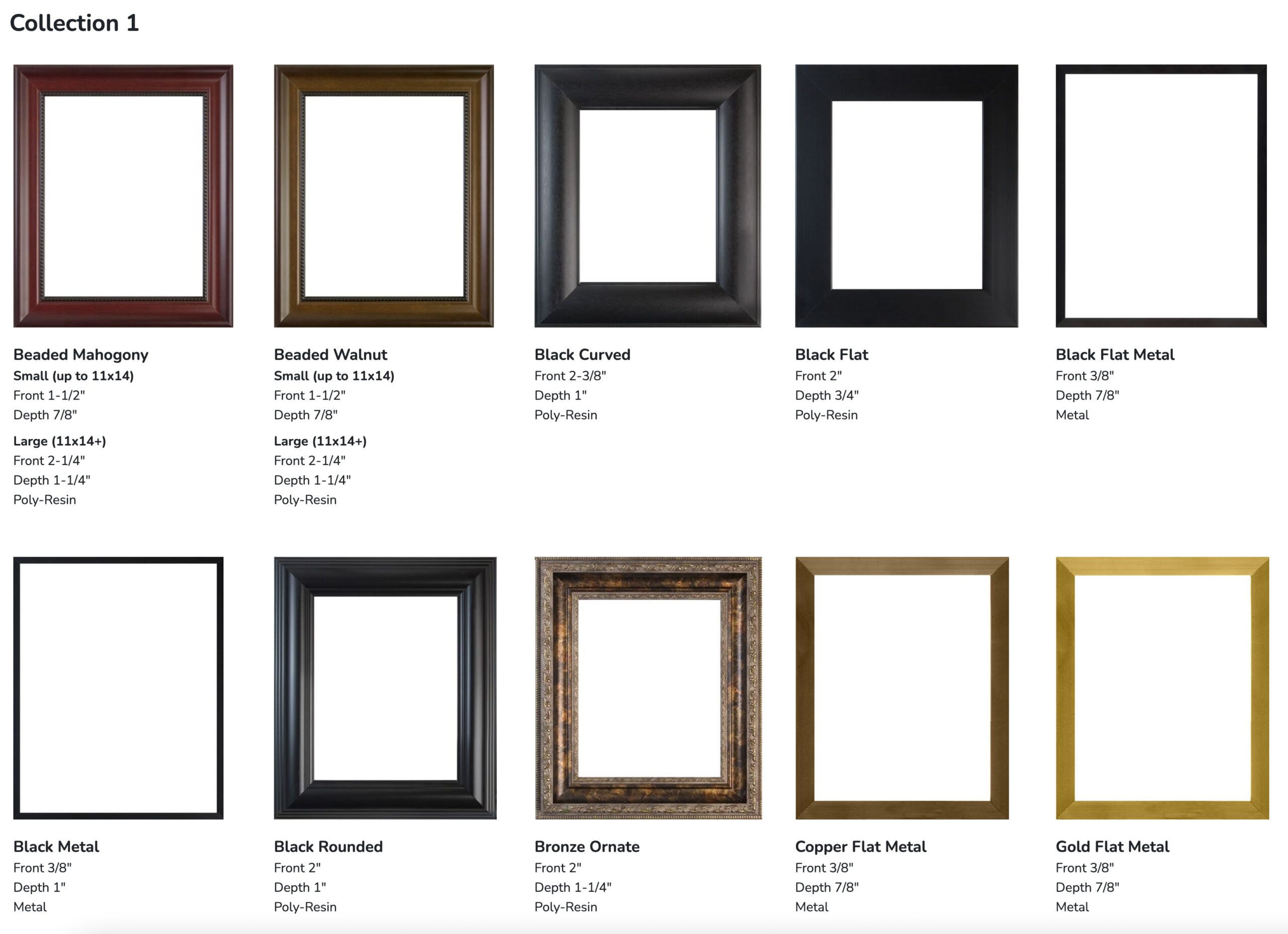 picture framing options 1
